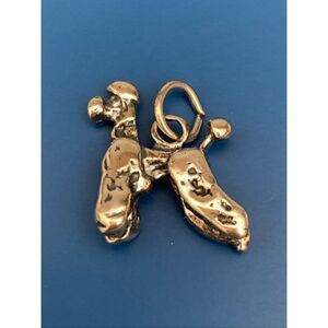 Poodle Standard Sterling Silver Jewelry Charm #dog #family pet